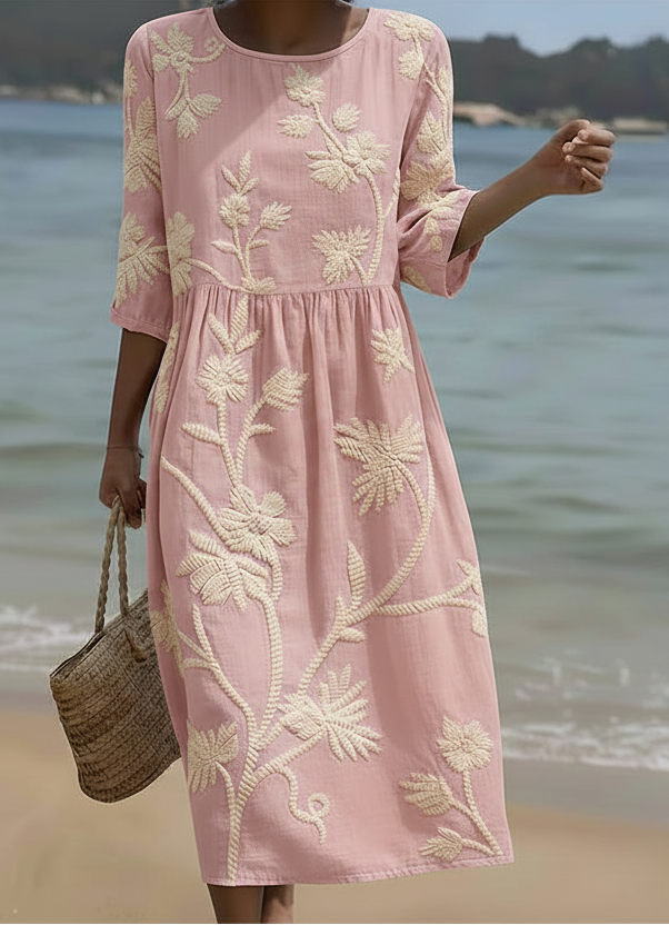 Brianna | Robe Florale Élégante