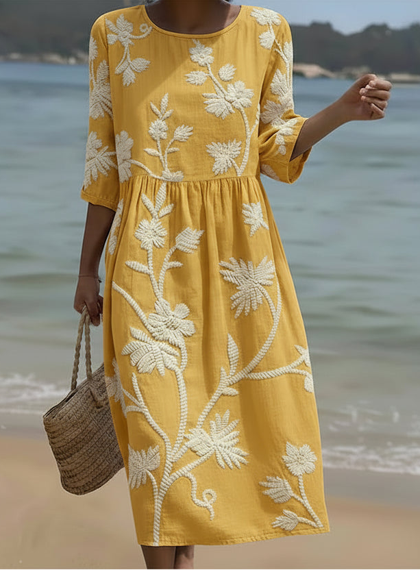 Lauren | Robe Florale Élégante