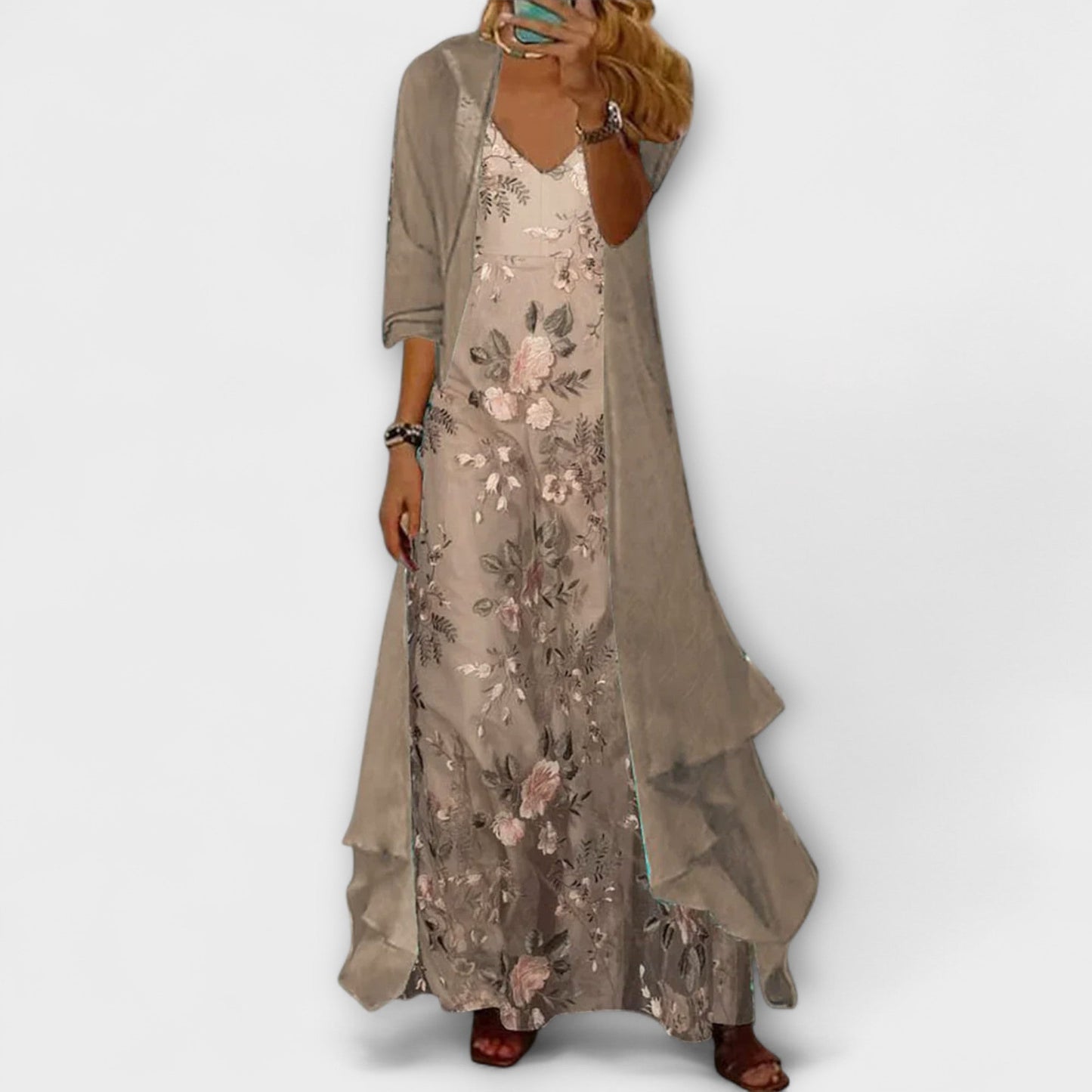 Bryleigh | Ensemble à Deux Pièces Élégant avec Couverture du Ventre
