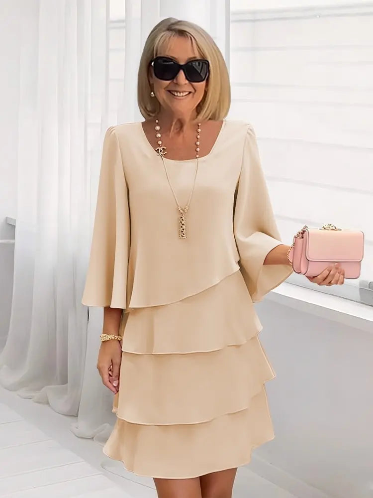 Catherine | Robe Volante Élégante