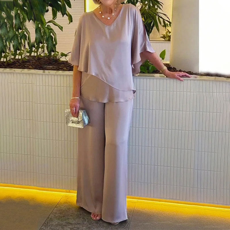 Selina – Ensemble Élégant 2 Pièces avec Silhouette Fluide