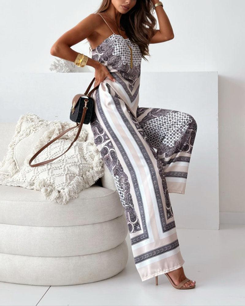 Helen | Ensemble de vêtements à la mode avec débardeur et pantalon prêt pour les vacances
