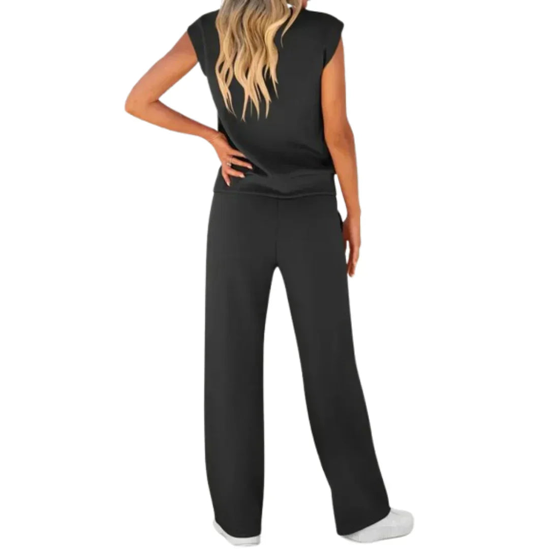 Amanda™ | Ensemble Deux Pièces Décontracté Lounge