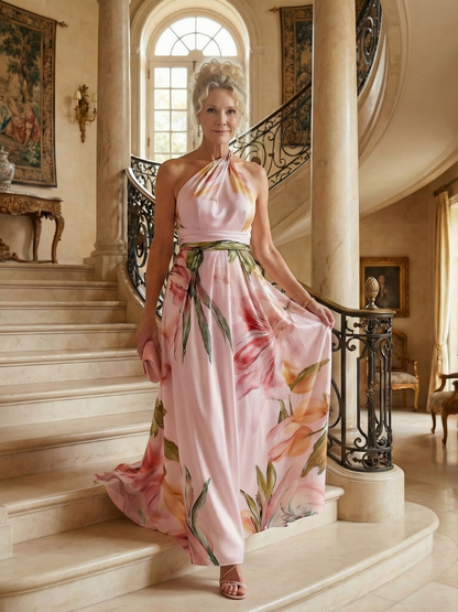 Amiel | Robe Maxi Florale Légère