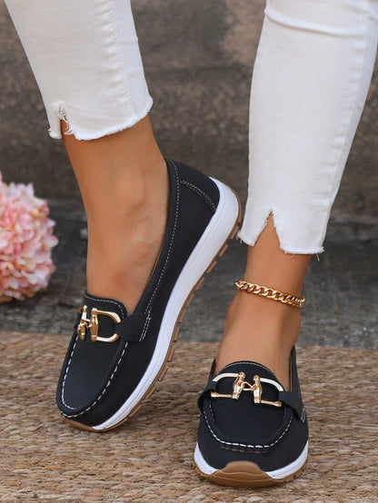 Ellie - Mocassins plats avec boucle