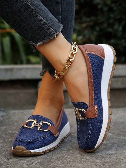 Ellie - Mocassins plats avec boucle