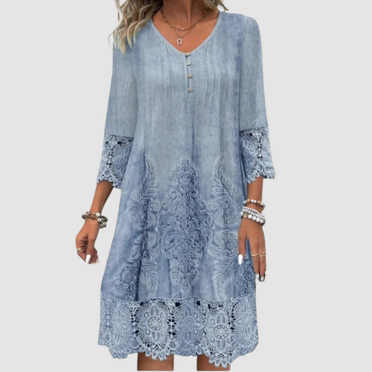 Robe en Dentelle Élégante Jacquelin™