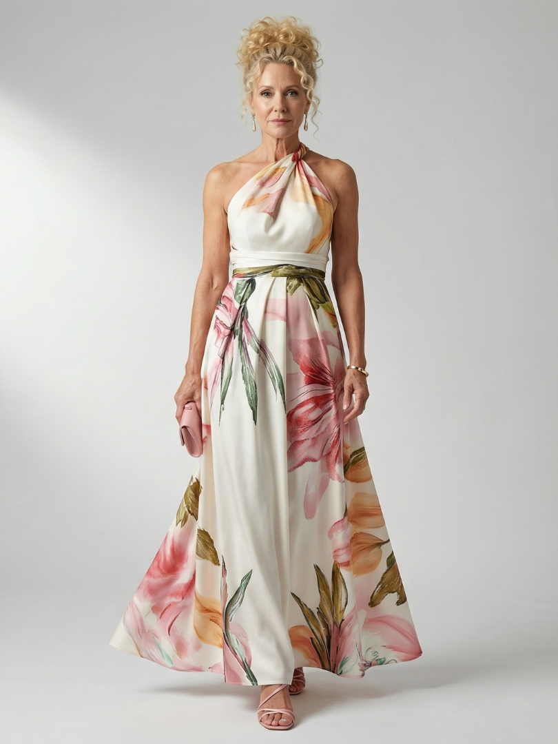 Amiel | Robe Maxi Florale Légère