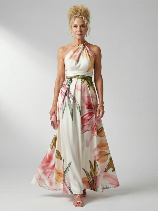 Amiel | Robe Maxi Florale Légère