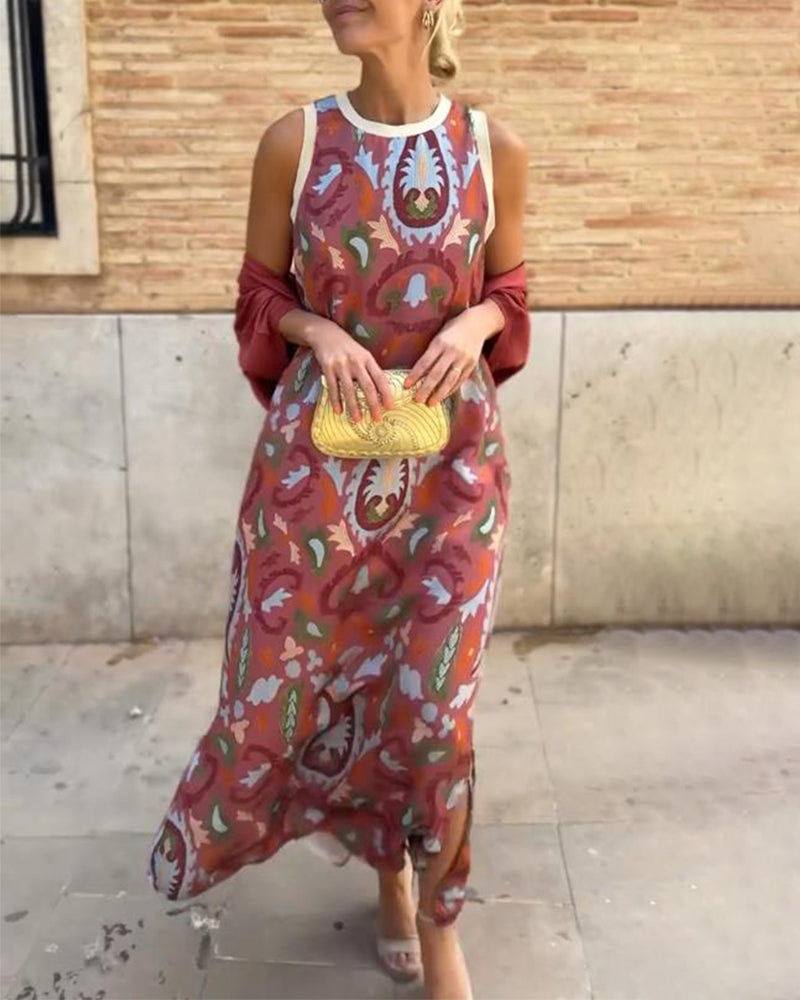 Dove | Printed Two-Piece Set with Urban Style