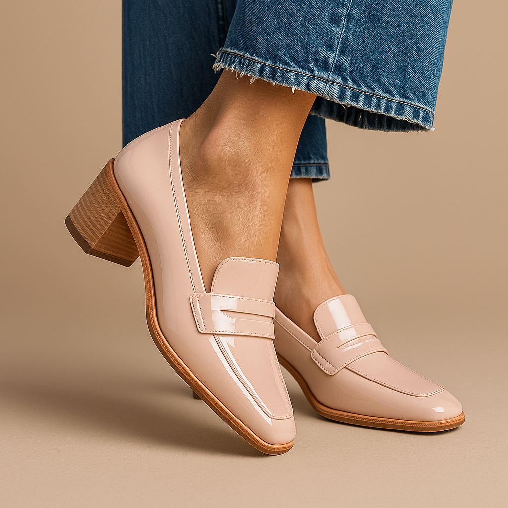 Elaine | Mocassins lisses et élégants