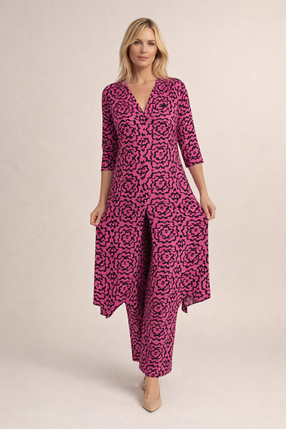 Margaret | Robe à motifs