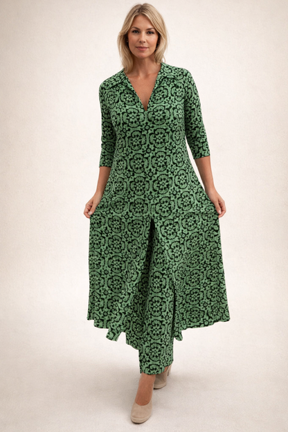 Margaret | Robe à motifs