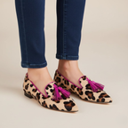 Leopard Print Women's Loafers