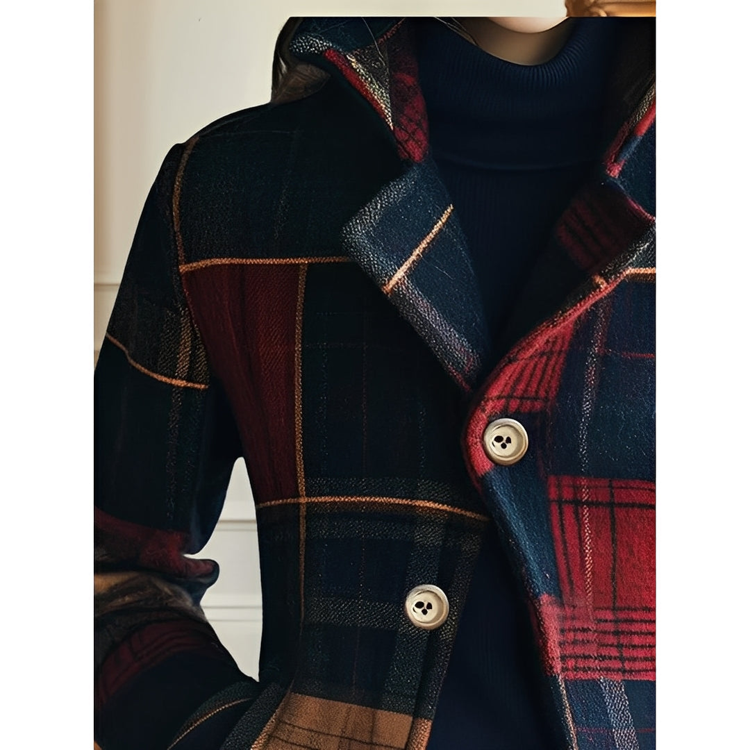 Lydia | Classic Plaid Jacket