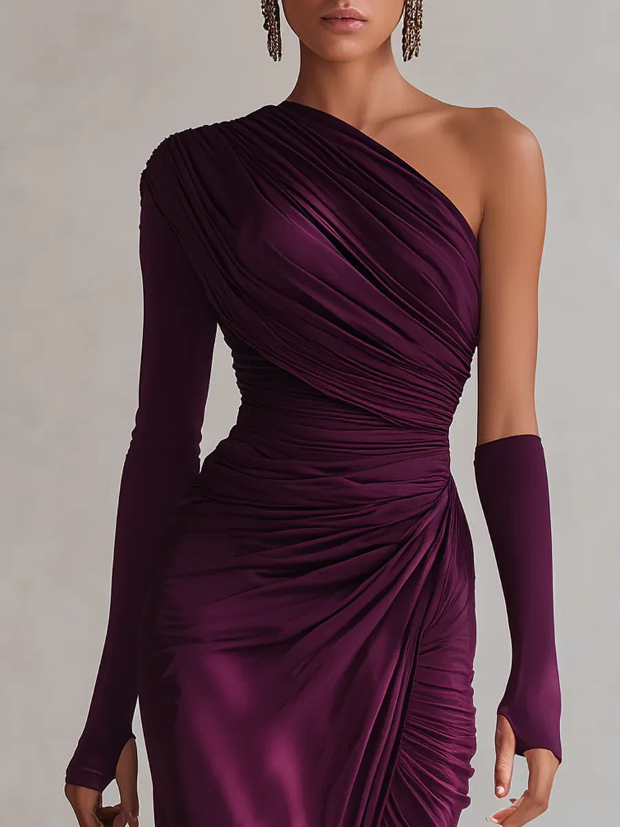 Rhianna™ Robe Maxi Élégante + Manches