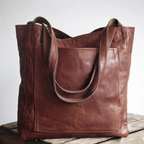 Dovynra™ | Classic Leather Tote