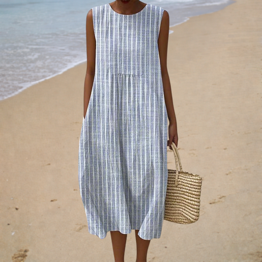 Florence | Robe d’Été Confortable Sans Manches