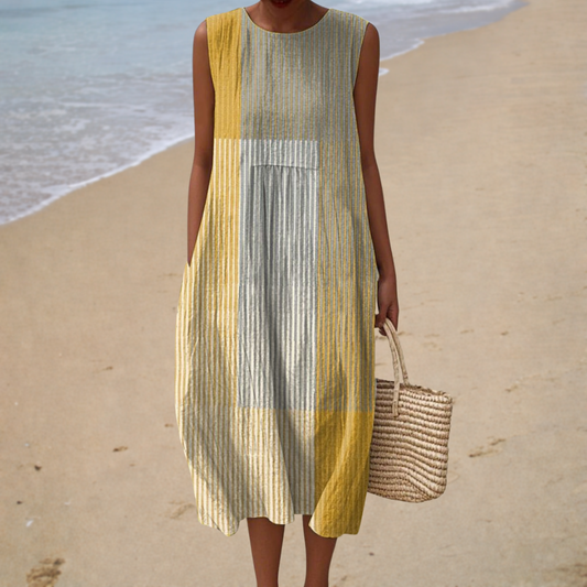 Agnes | Robe d’Été Confortable Sans Manches