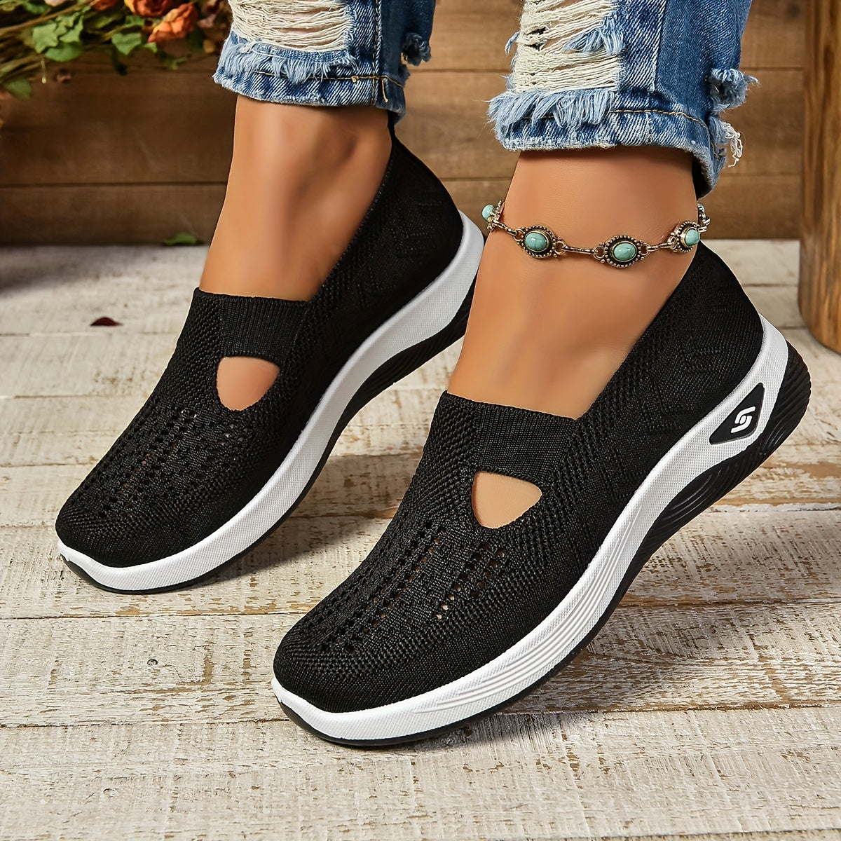 Fleurora™ | Breathable Slip-On Casual Sneakers