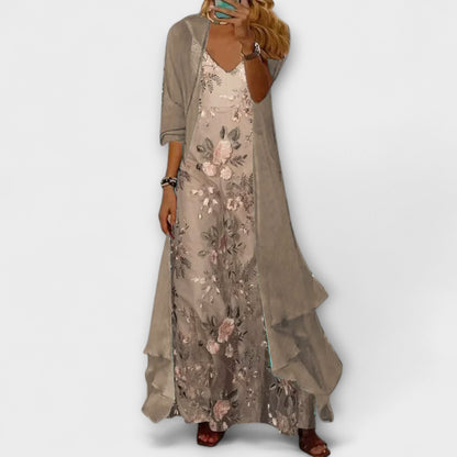 Bryleigh | Ensemble à Deux Pièces Élégant avec Couverture du Ventre