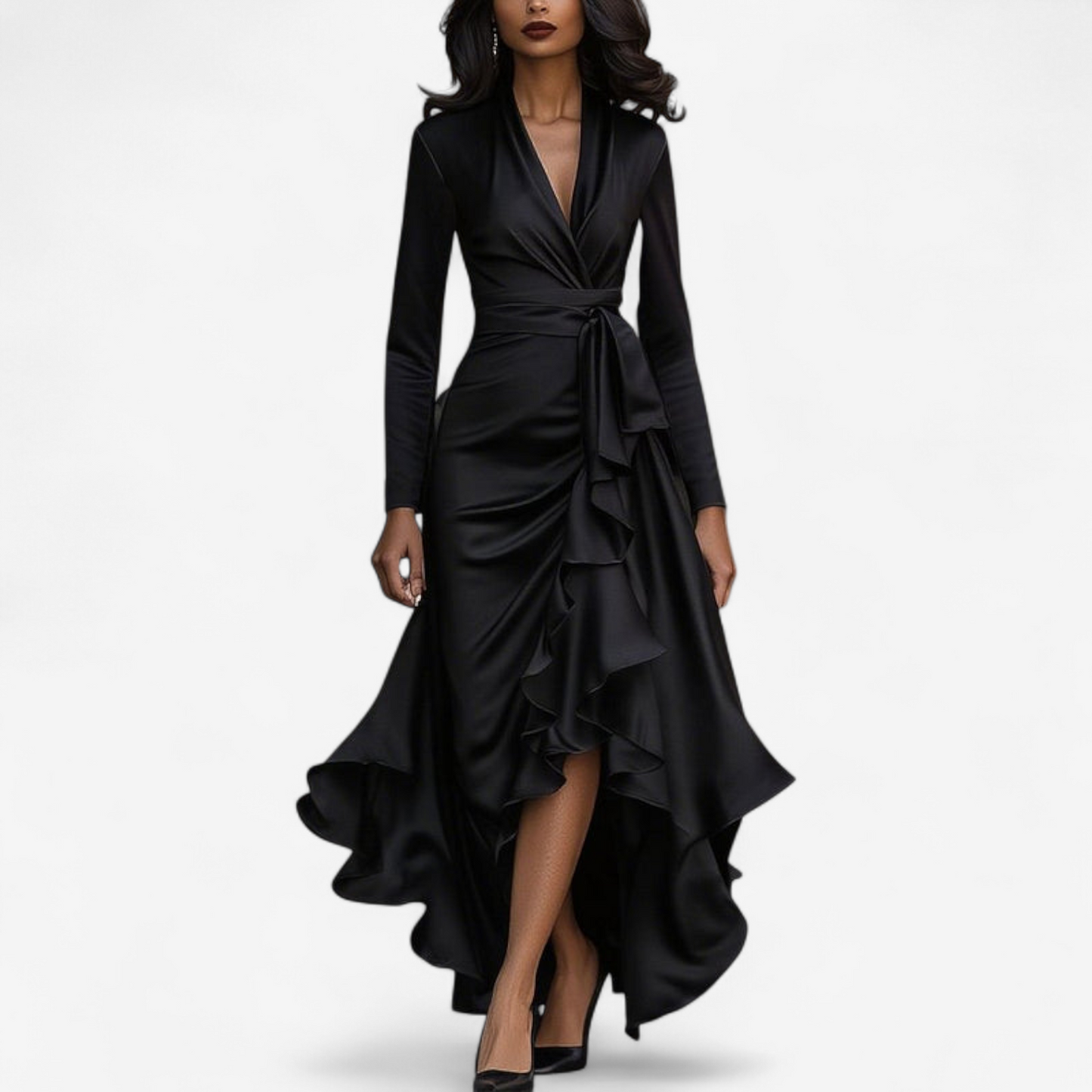Qarine™ Élégante robe de soirée