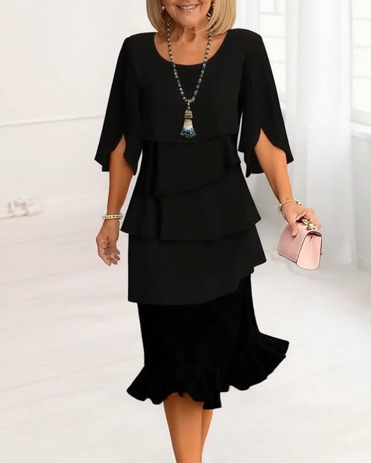 Patricia | Robe Volante Élégante et Confortable