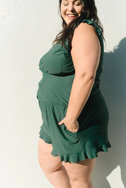 Zanetta | Traje de baño con volantes y soporte para el busto