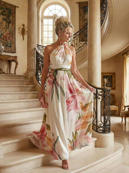 Amiel | Robe Maxi Florale Légère