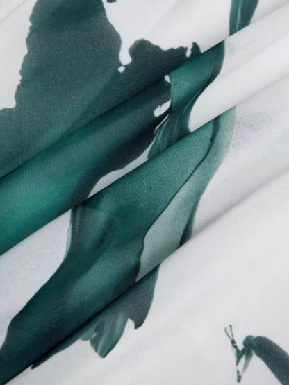 Madison | Robe Maxi à Manches Volantes et Ceinture