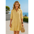 Rosalie™ | Coastal Breeze Striped Dress