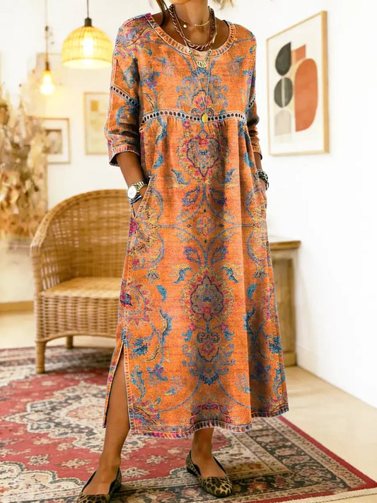 Eugénie | Robe Imprimée