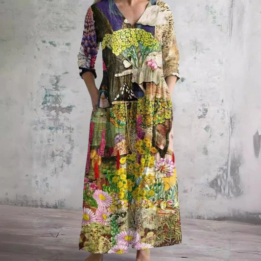 Olda™ | Robe Florale d'Été