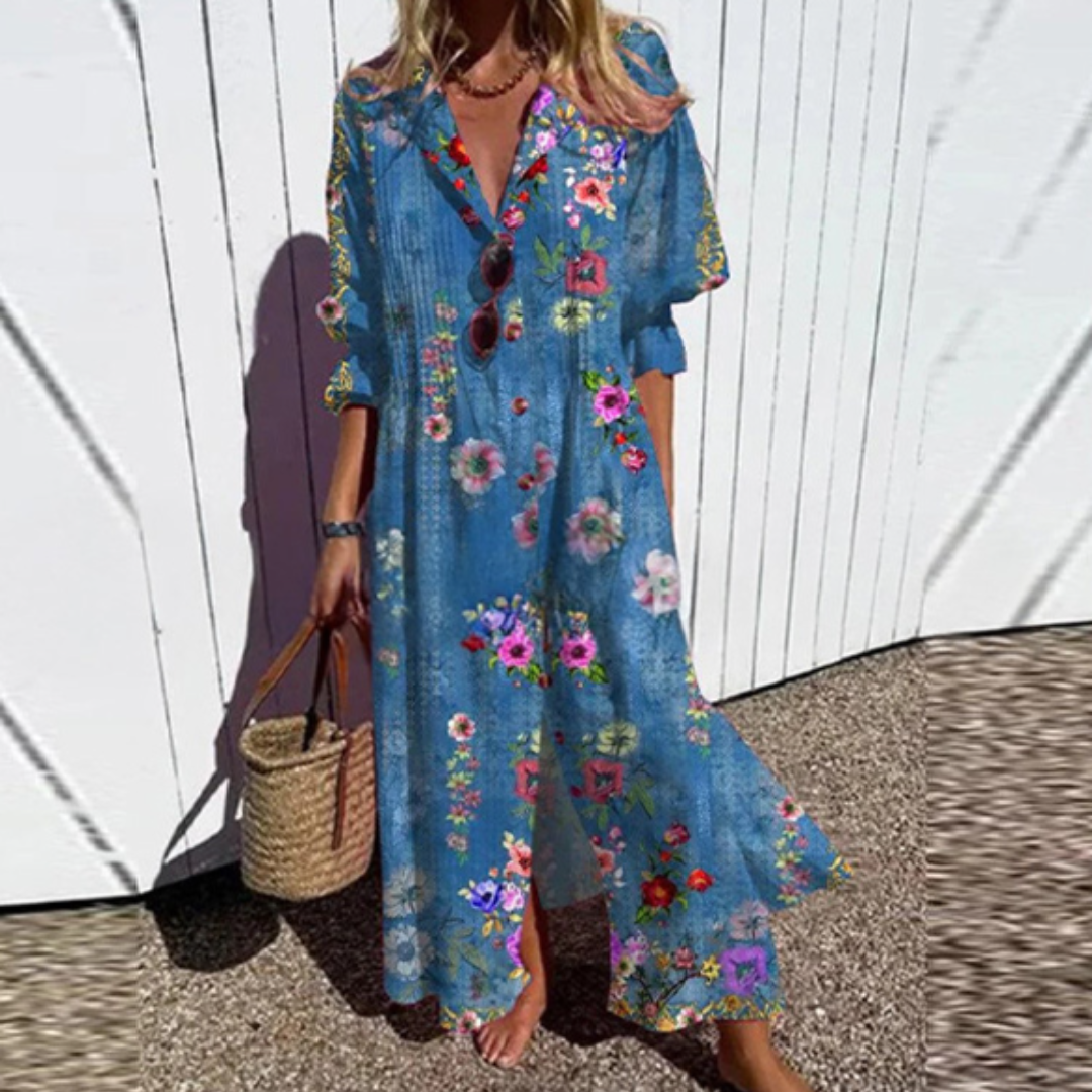 Susan | Robe longue Bloom Boldly