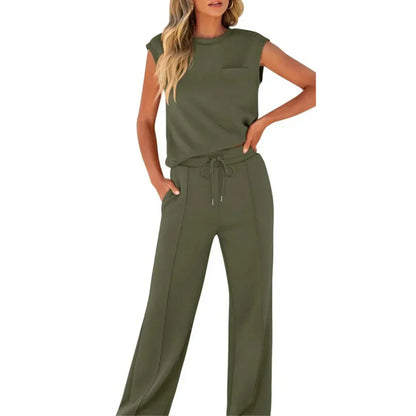 Amanda™ | Ensemble Deux Pièces Décontracté Lounge