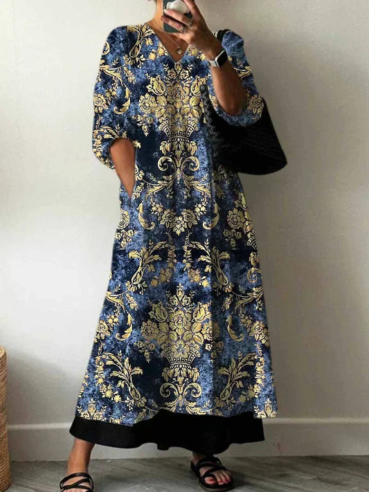 Robe Imprimée Élégante Sarah