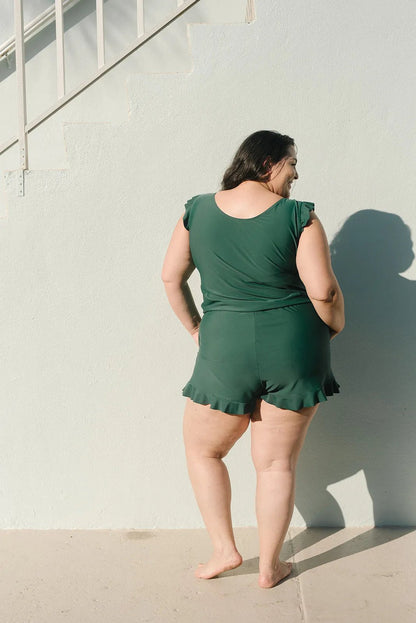 Zanetta | Traje de baño con volantes y soporte para el busto