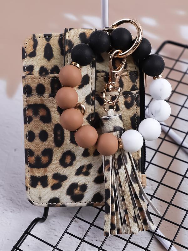 MADELYN™ - Porte-clés tendance et polyvalent avec perles et pompon