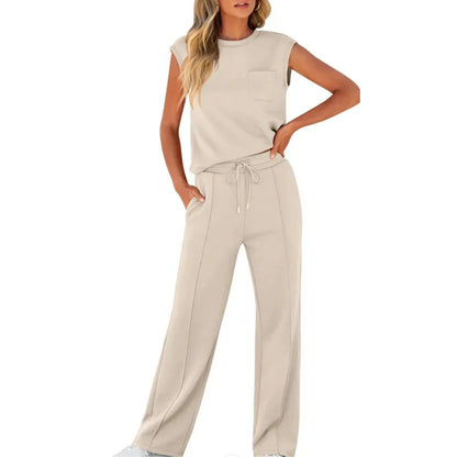Amanda™ | Ensemble Deux Pièces Décontracté Lounge
