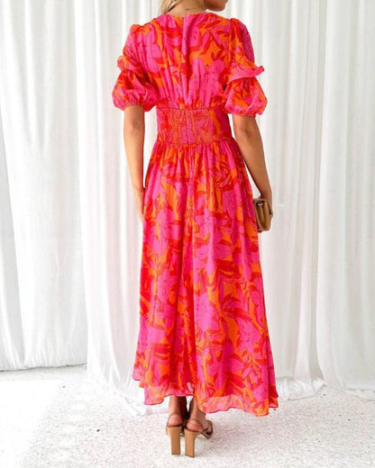 Juliette | Robe Maxi Éclat Solaire (ÉDITION LIMITÉE!)