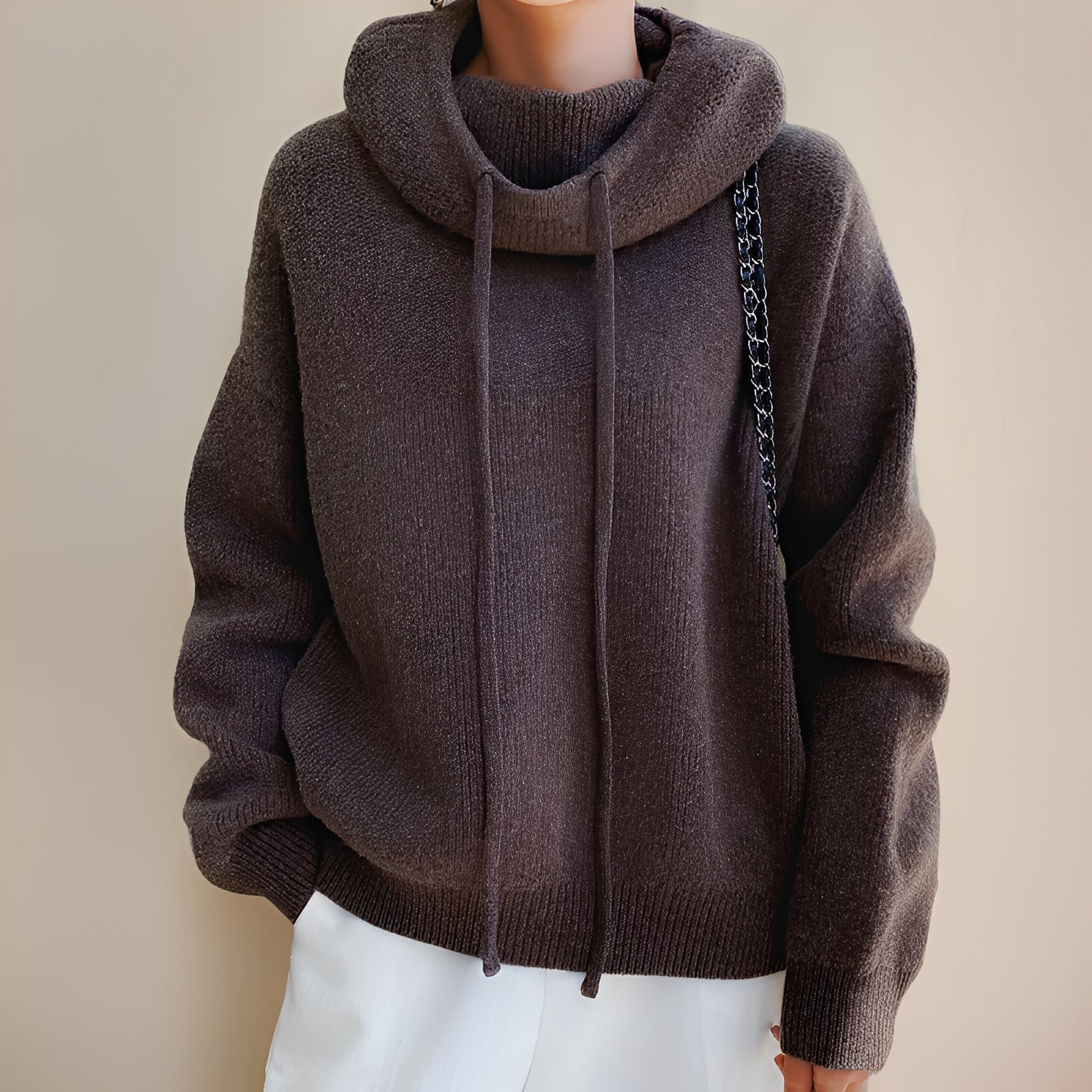 Thea | Turtleneck Hoodie