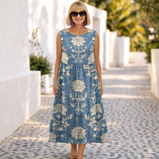 Kate | Robe Midi - Confort Effortless