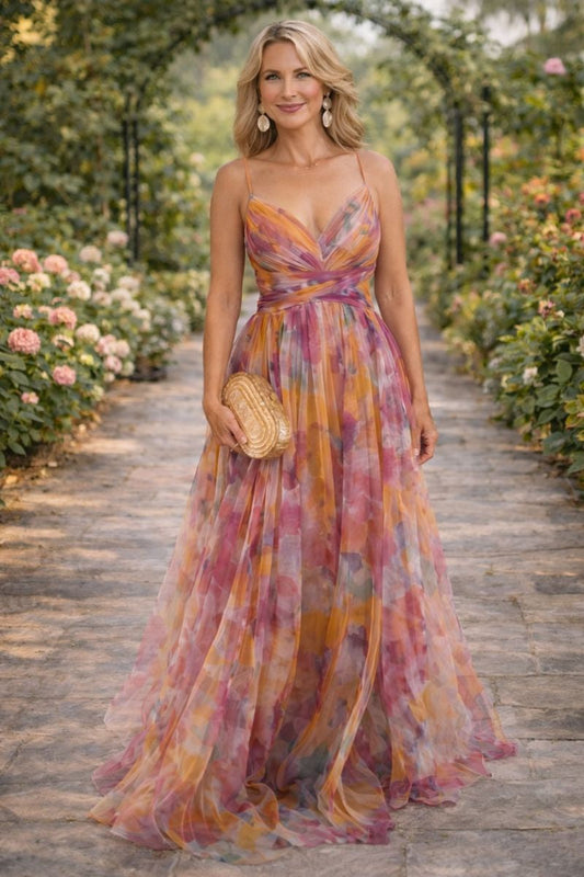 Giselle™ | Robe longue fleurie