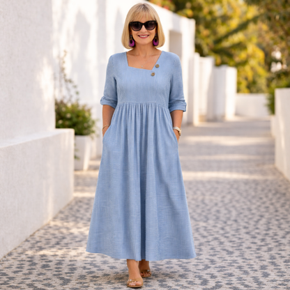 Cleomarie | Robe Midi Élégante