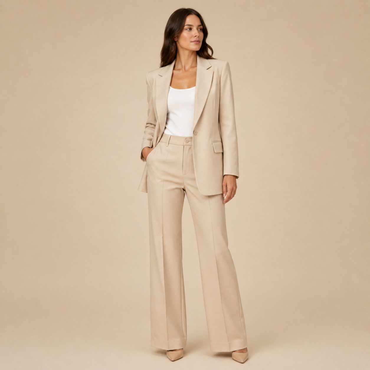 Vanessa™ | Ensemble élégant avec pantalons évasés