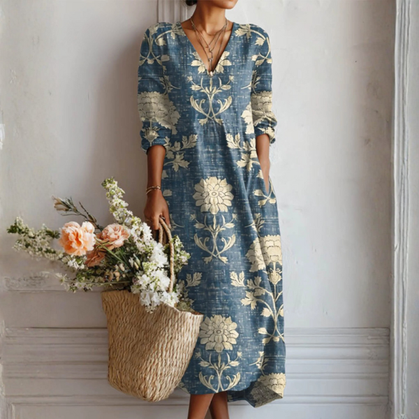 Daisy™ - Robe en lin enjouée