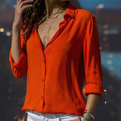 Zara – Blouse Lignes Élégantes