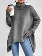 Elowen | Oversized Knit Turtleneck Sweater