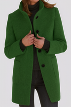 Ava | High Collar Coat