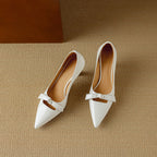Elayna Elegant Pumps genuine leather